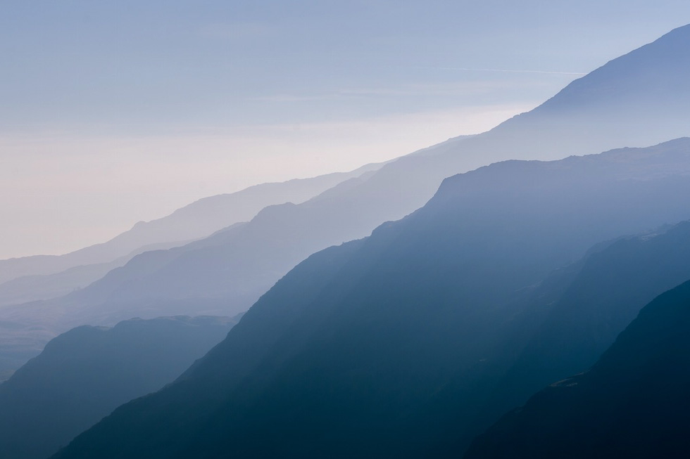 Blaue Berge