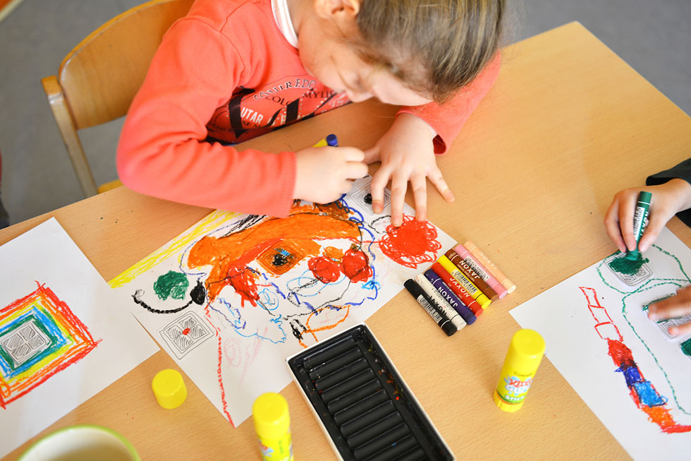 Kindergartenkunst Tag 3