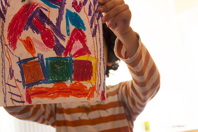 Kindergartenkunst Tag 3
