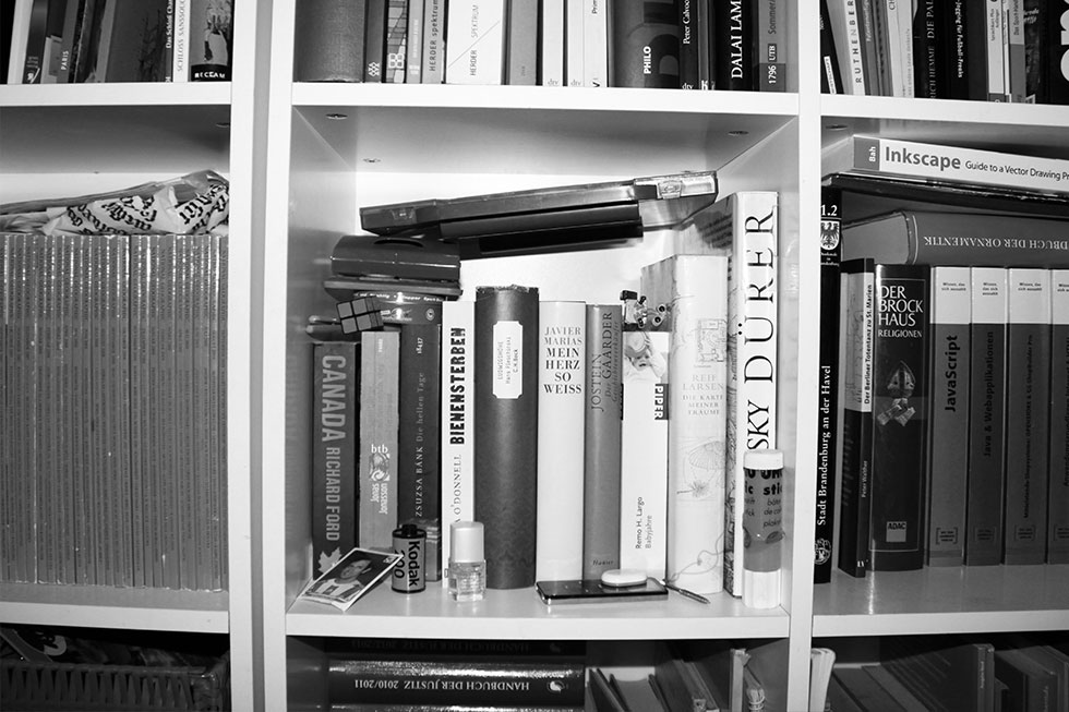 Chaos im Bücherregal