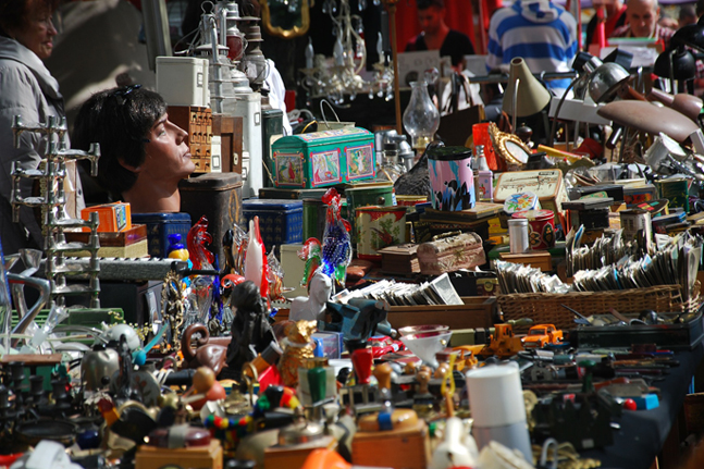 Flohmarktstand