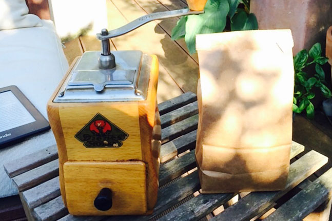 Kaffee und Mühle