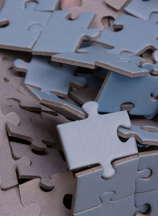 Puzzelteile