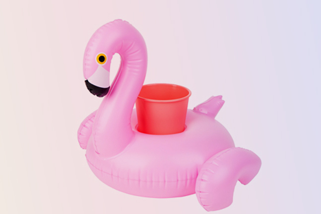 getraenkehalter flamingo